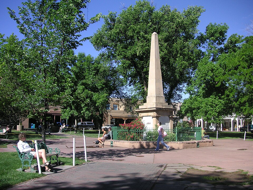 5. Santa Fe Plaza, New Mexico