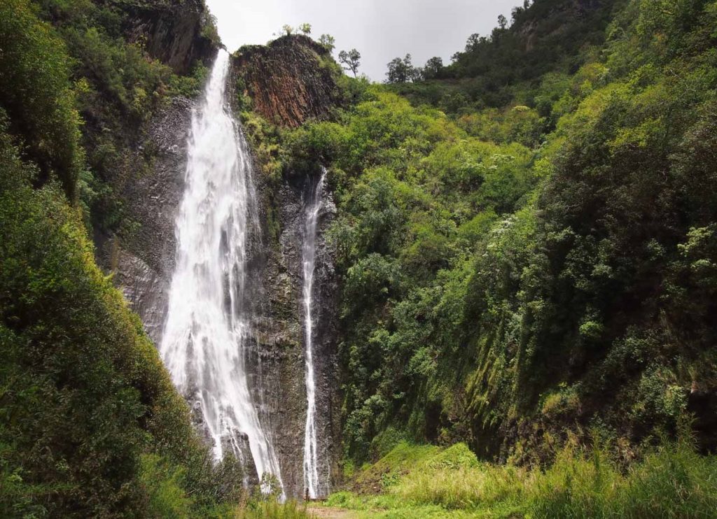Manawaiopuna Falls In Hawaii