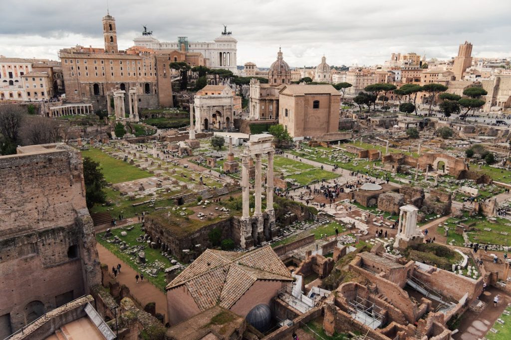 Colosseum, Roman Forum, and Palatine Hill, Italy