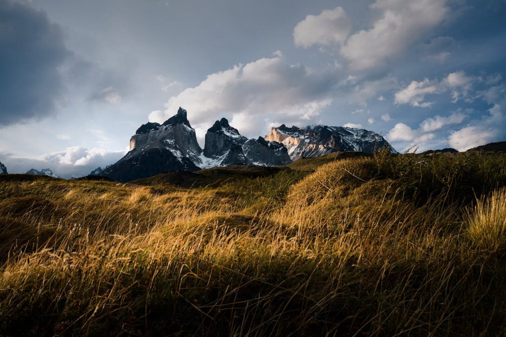 Dramatic View of Torres del Paine, Chile