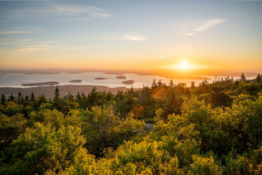 1. Cadillac Mountain, Maine