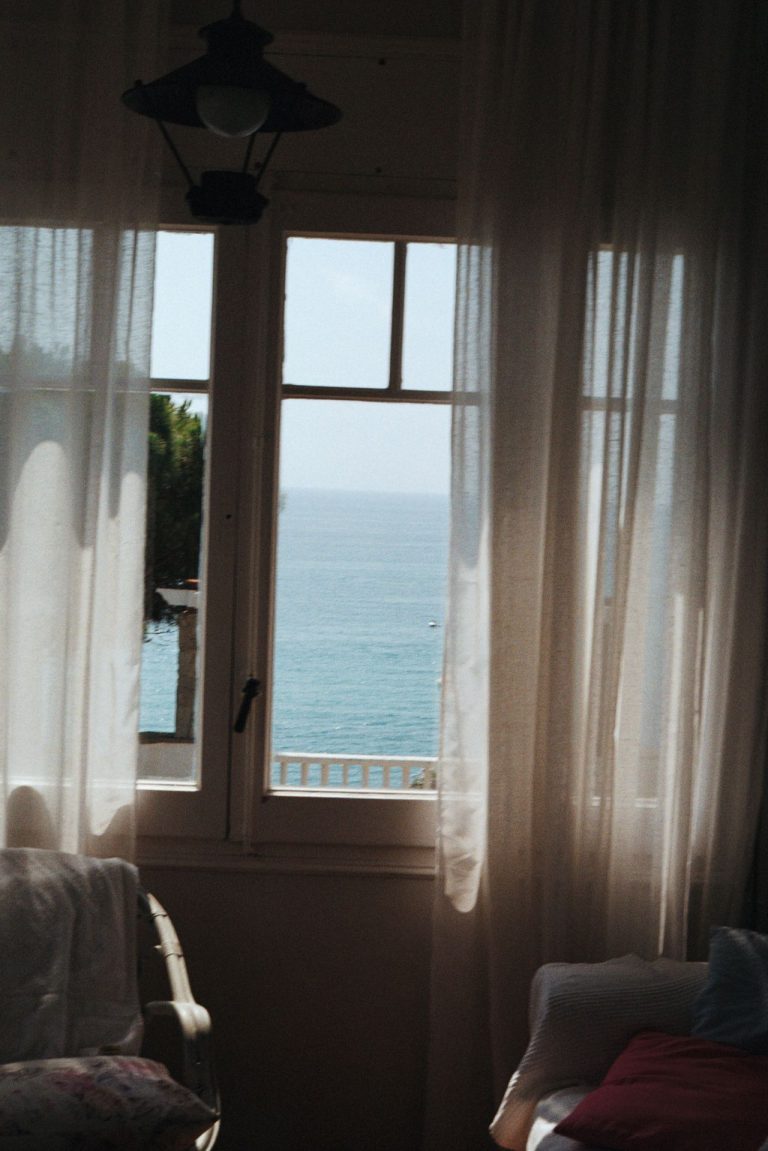 We Booked the “Ocean View” Room and Opened the Curtains to This